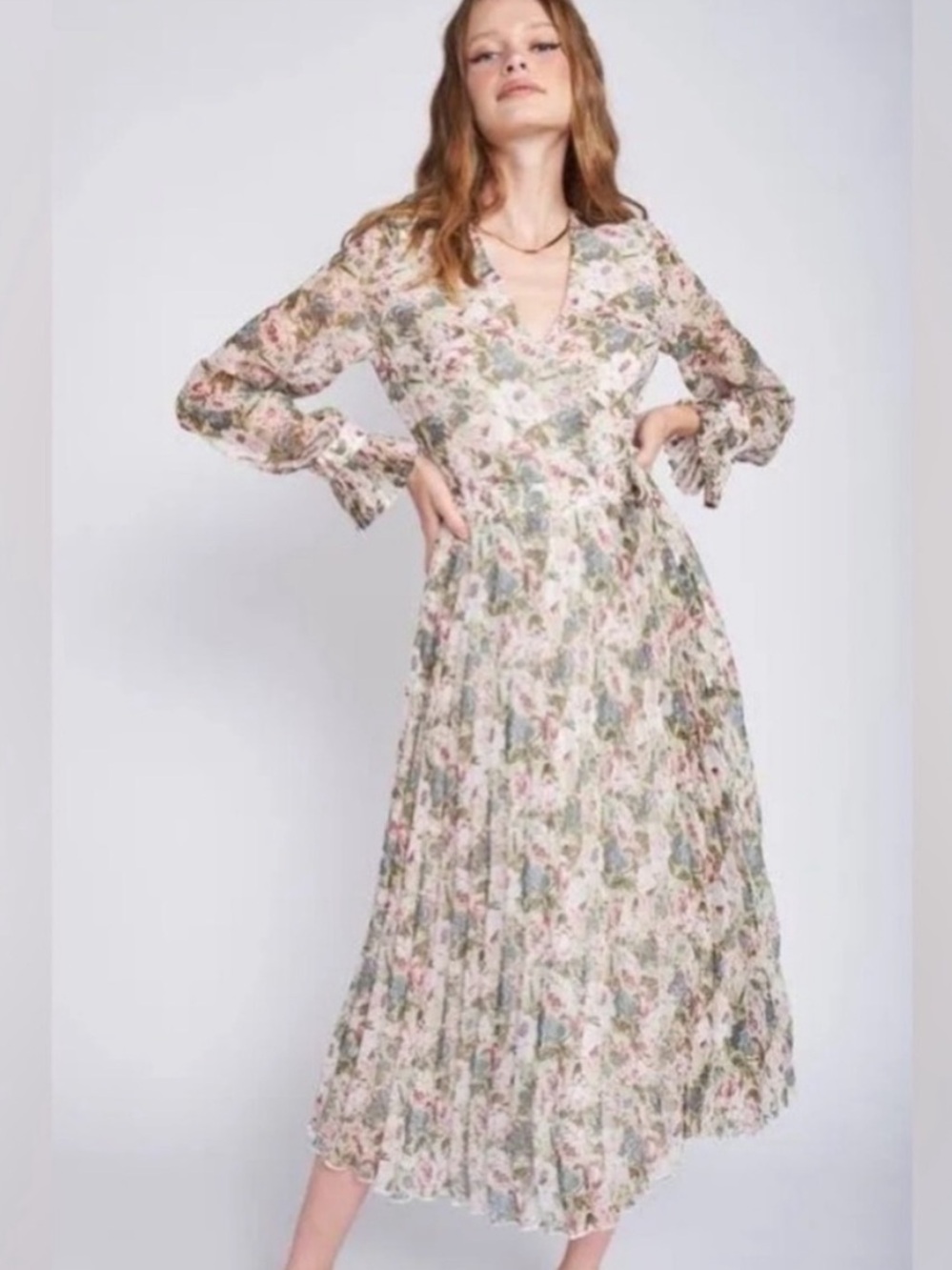 En Saison Floral Dress